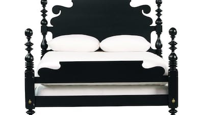 Quincy bed, starting at Dh9,120. Courtesy of Ethan Allen