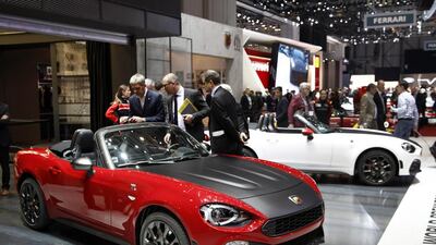 The Abarth 124 Spider produces 170hp, and is available with a six-speed manual gearbox if you want ultimate thrills (an auto is available, if you really must). Chesnot / Getty Images