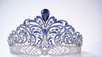 The new Miss Universe crown by Lebanese jeweller Mouawad is estimated to be worth $5.5 million. Photo: Instagram / missuniverse