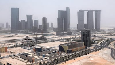 The National Centre of Meteorology forecasted some areas of cloud but sun is also expected. Victor Besa / The National