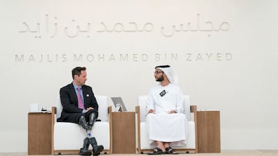 Prof Herr’s immersion in robotics was driven by his quest to develop superior prosthetics. Mohamed Al Hammadi / Crown Prince Court - Abu Dhabi