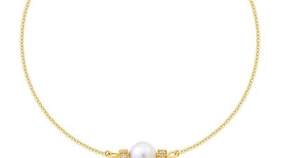 A classic bracelet from MKS's Al Otaiba Cube collection