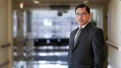 Dr Girish Juneja, director of the bariatric centre at Al Zahra Hospital in Dubai. Pawan Singh / The National