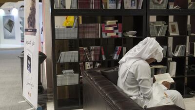 Books are key to reducing stress. Photo: Mona Al-Marzooqi / The National