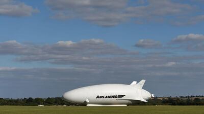 #40 – The world’s largest aircraft – the Airlander 10, part plane and part airship – nosedived into the ground during its second test flight, on August 24. In what European country was the vessel being tested? Joe Giddens / PA via AP