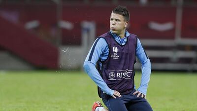 Yevhen Konoplyanka leads the Dnipro line and is the Ukrainian club's most dangerous goal threat. Stefan Wermuth / Reuters