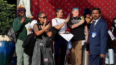 The lavish three-day event has a guest list of 1,200. Reuters