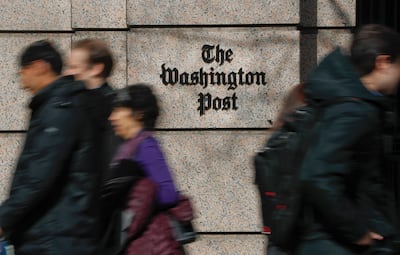 The Washington Post is one of the top newspapers in the US. AP