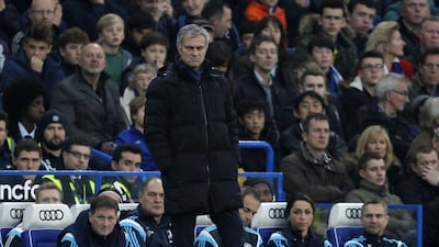 Chelsea's Portuguese manager Jose Mourinho rubbed his club's fans the wrong way and had to apologise. Ian Kington / AFP