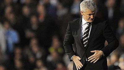 Mark Hughes, the Fulham manager, needs a win today to ease the pressure on him.