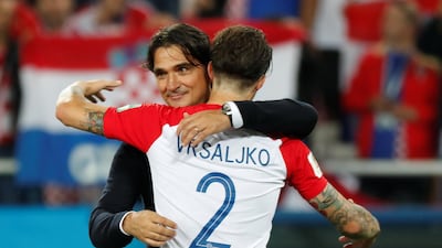 Croatia manager Zlatko Dalic was pleased with his team's win over Nigeria on Saturday. Murad Sezer / Reuters