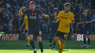 Pierre-Emile Hojbjerg - 6/10: Played Johnson through on goal with a perfectly weighted pass behind the home side’s backline in the 71st minute. Dropped deep to help when Wolves took control of proceedings in the second half. AP