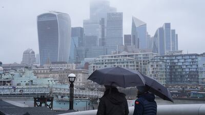 The London skyline. While 18 companies joined the London Stock exchange during last year, 88 left. PA