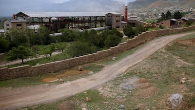 The Jabal Saraj cement factory is 75 kilometres north of Kabul, the capital city of Afghanistan.