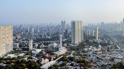 Mumbai, India, where residential property prices dropped 3% year-on-year in the first half of 2019. Getty Images