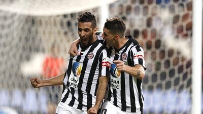 Al Jazira striker Ali Mabkhout has scored 16 goals in the AGL so far this season. Al Ittihad