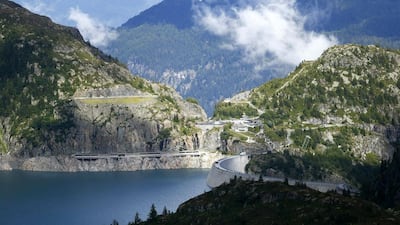 The Emosson dam is Switzerland’s second biggest hydroelectric dam. Pierre Albouy / Reuters