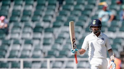 Cheteshwar Pujara and Virat Kohli were the only batsmen to cross the 50-run mark on Wednesday. Gianluigi Guercia / AFP