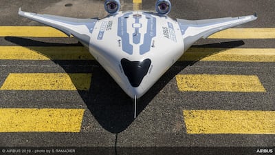 Airbus Maverick demonstrator was revealed at the Singapore Airshow. Courtesy Airbus