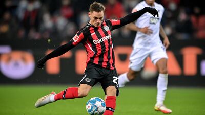 2) Florian Wirtz (Bayer Leverkusen) Nine assists in 18 games. EPA