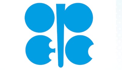Gertrude Svoboda originally submitted her logo draft in black. Photo: Opec