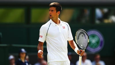 Novak Djokovic was largely untroubled in his straight sets victory over Jarkko Nieminen. Clive Brunskill / Getty / July 1, 2015