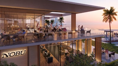 A rendering of Nobu on Saadiyat Island. Photo: Aldar