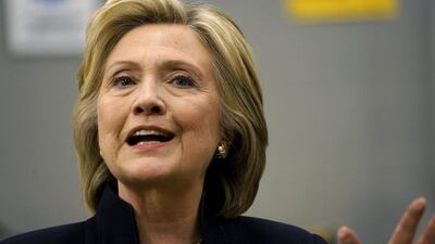 How should presidential candidate Hillary Clinton address gender issues. Rick Wilking / Reuters