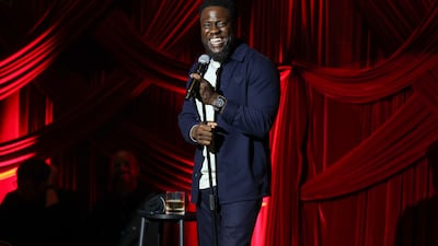 US comedian Kevin Hart is one of the headliners of Abu Dhabi Comedy Season 2025. Getty
