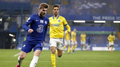 Timo Werner (Havertz, 67) 6 - The German striker looked good against Manchester City but didn’t have the answers for Brighton’s deep defensive line. EPA
