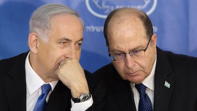 Israeli prime minister Benjamin Netanyahu (left) had become increasingly annoyed by Moshe Yaalon, his outspoken defence minister, who had recently taken to defending the right of the military to speak out against the excessive use of force. Sebastian Scheiner / AP Photo