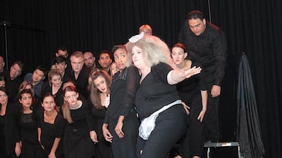 A handout photo of Abu Dhabi Choral Group (Photo by Derrick Downing) NOTE: For Afshan Ahmed's feature in Arts & Life