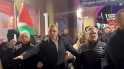 Labour Party leader Keir Starmer faces a protest over his Gaza policy during a visit to Scotland.