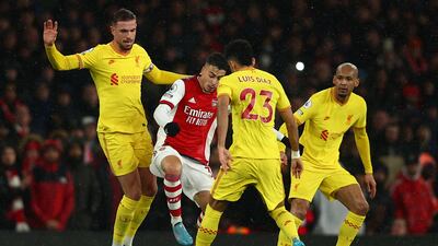 Jordan Henderson – 7. The captain seemed off the pace before the break but grew in stature in the second half. He was influential during the period when Liverpool wrapped up the game. AFP