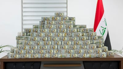 Iraq seizes $20m cash, 60kgs gold. Photo: Iraq Judiciary