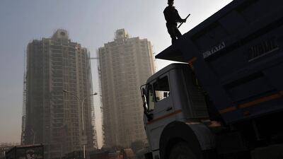 Deyaar is taking its roadshow to New Delhi, above, to woo investors for its apartments in Dubai. Adnan Abidi / Reuters