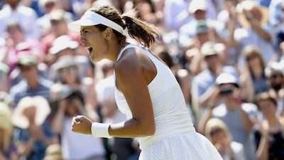 Garbine Muguruza will be in the world's top 10 after Wimbledon and if she wins the title will be world No6. Facundo Arrizabalaga / EPA