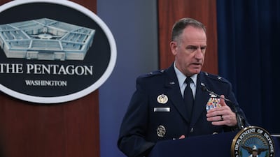 Pentagon press secretary Brig Gen Pat Ryder. AFP / Getty