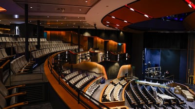 The ship even has a theatre. Getty Images