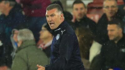 Nigel Pearson yelling something. David Cannon / Getty Images