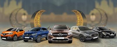 Used-car buyers will find a range of Ramdan deals at AutoCentral. Courtesy of Al Masaood Group