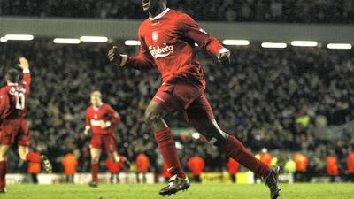 110 goals in 516 appearances: Emile Heskey (Leicester, Liverpool, Birmingham, Wigan, Aston Villa). Getty