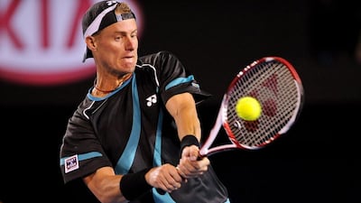Lleyton Hewitt's unforgiving style and conduct on court made him a divisive figure but ultimately a highly-respected one. Joe Castro / EPA