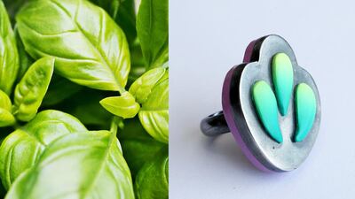 Basil: “Out of my letters will exude fragrance of narcissus, basil and wild thyme.” Pawan Singh / The National