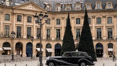 The Ritz Paris on the Place Vendome. Paris has ranked first in a list of the world's most luxurious cities. AFP