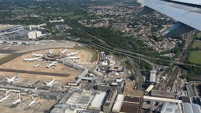 London Gatwick airport near Crawley. The British government has approved plans for a second runway at the airport. Reuters