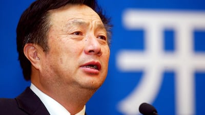 Ren Zhengfei, founder and chief executive of Huawei Technologies, told The BBC "the US cannot crush us" despite ongoing criminal allegations. ChinaFotoPress