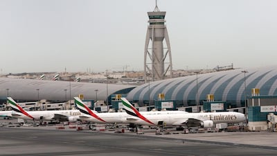 Dubai International Airport is now the busiest in the world for international passenger traffic. It projects annual passenger traffic of 79 million for 2015. Pawan Singh / The National