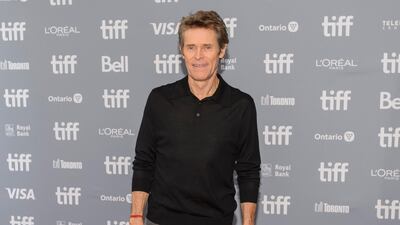 Willem Dafoe arrives for the press conference for 'Motherless Brooklyn' at the Toronto International Film Festival on September 11, 2019. AP
