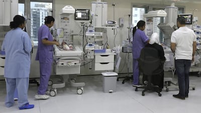 The Neonatal Intensive Care Unit of Zulekha Hospital. Jeffrey E Biteng / The National